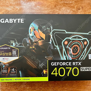 GIGABYTE 4070 SUPER GAMING OC D6X 12GB 팝니다.