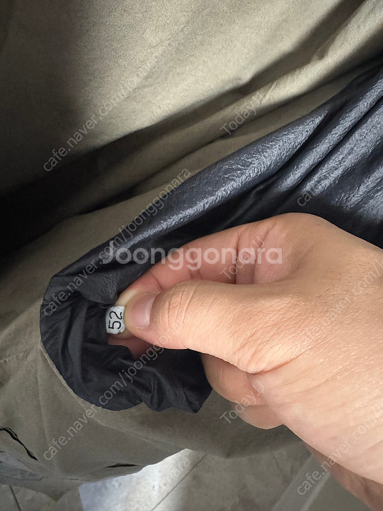 [52] 텐씨 아틱 21fw 블랙 깔끔한 중고--5