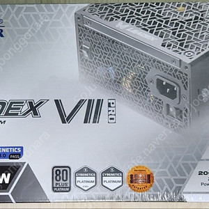 슈퍼플라워 1000w 플래티넘 블랙 ATX3.1 미개봉 신품 파워서플라이 팝니다