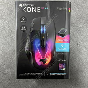 roccat kone xp air 무선마우스 신품