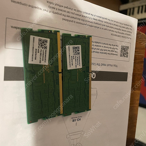 삼성 램 ddr5 16g×2개 5600mhz so-dimm 노트북용