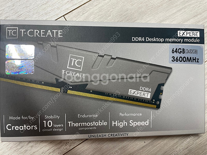 TeamGroup T-CREATE DDR4-3600 C...--2