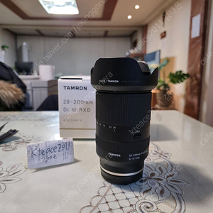 [서울직/택배] 탐론 28-200mm f2.8~5.6 A급 팝니다. [62만원]