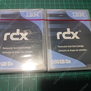 IBM RDX 카트리지 500GB 2개