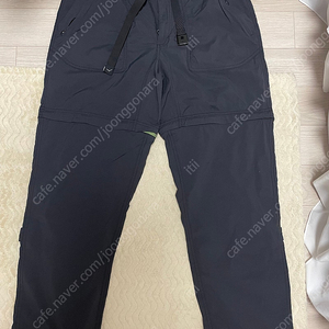 케일 투웨이 하이킹 팬츠 블랙 M (cayl 2way hiking pants)