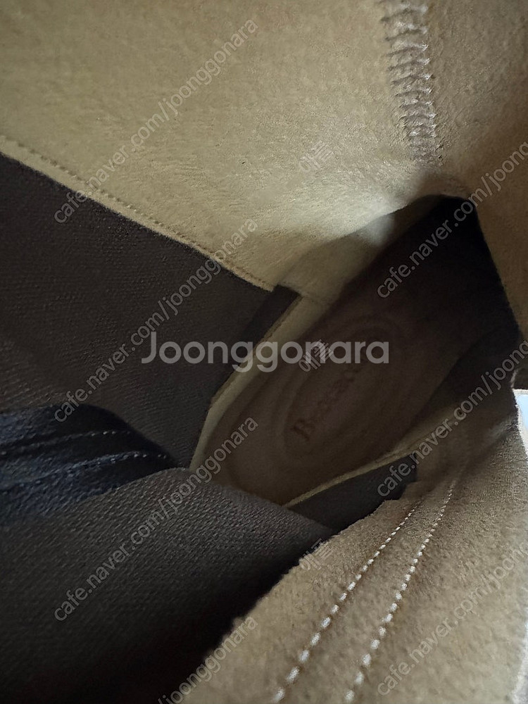 탠디 베카치노 스웨이드 롱부츠 새상품 250--4