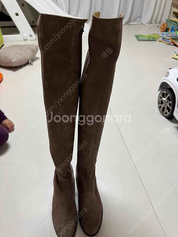 탠디 베카치노 스웨이드 롱부츠 새상품 250--6