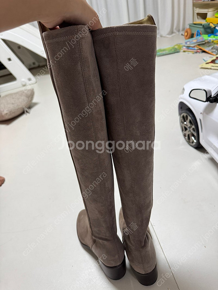 탠디 베카치노 스웨이드 롱부츠 새상품 250--7