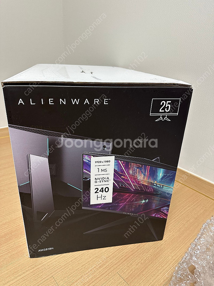 델 에일리언웨어 AW2518H 게이밍 모니터 판매합니다--4