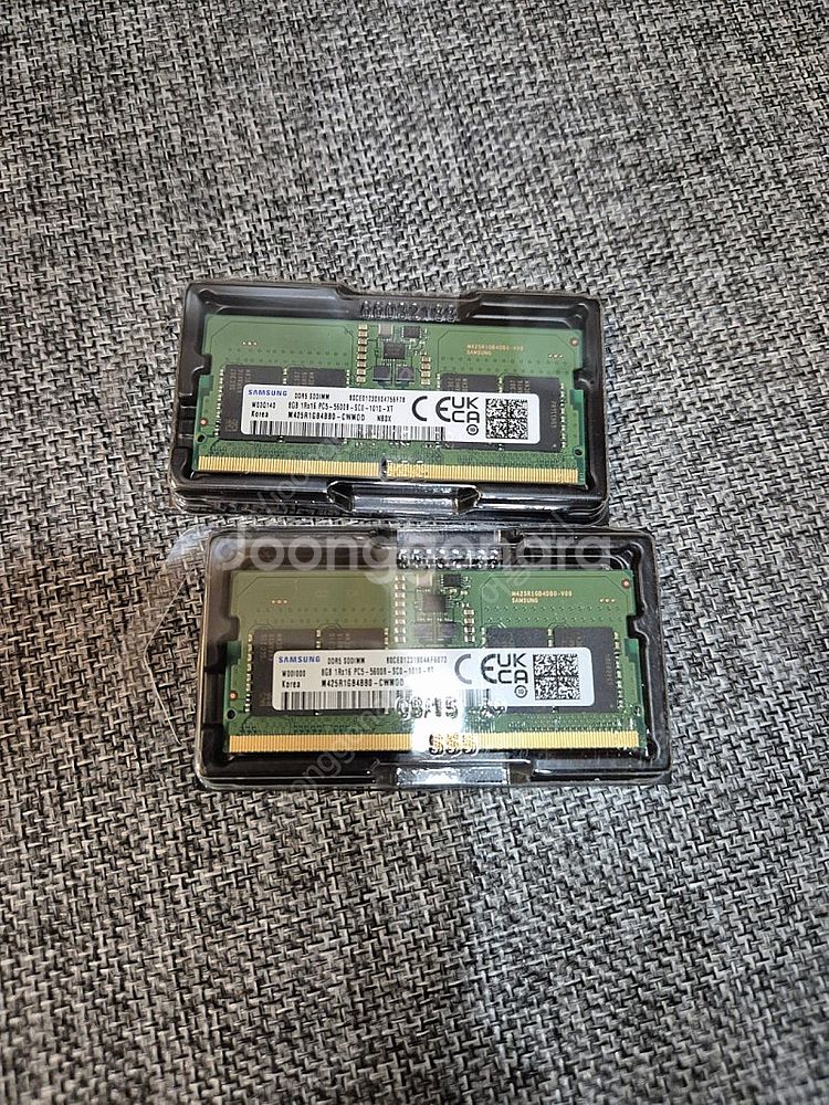 삼성 노트북용 램 ddr5 5600 8g x2--0