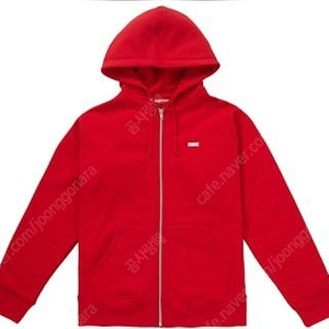 슈프림 레드 후드 집업(XL) Supreme Windstopper Zip Up Hooded Sweatshirt Red