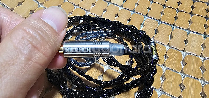 NiceHCK BlackCat 커스텀 이어폰 케이블 M...--2