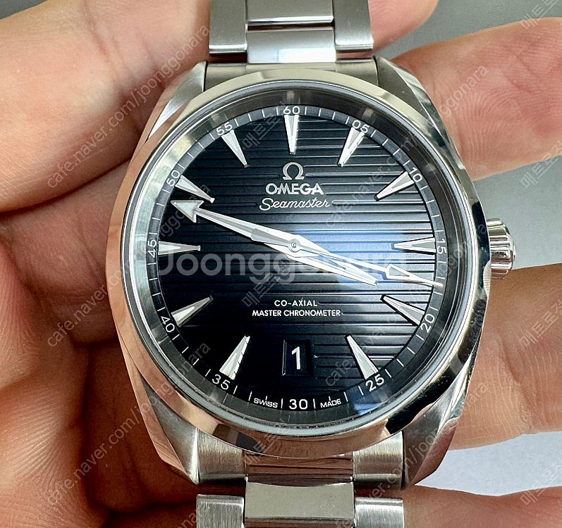 (급) 오메가 씨마스터 아쿠아테라 신형 블랙(38mm)...--0