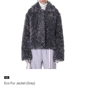 윤세 에코 퍼 yunse eco fur jaket