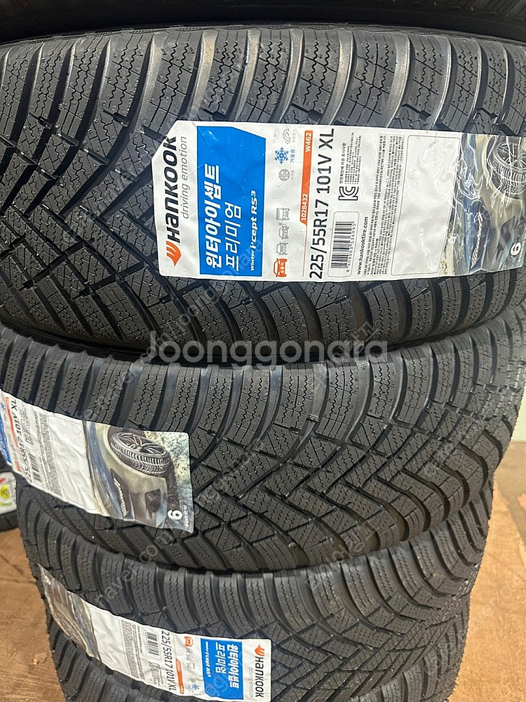 [판매]한국 윈터타이어 225 55 17 I*cept evo2 W320--0