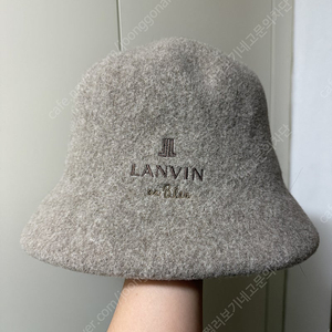 LANVIN 랑방온블루 울 버킷햇