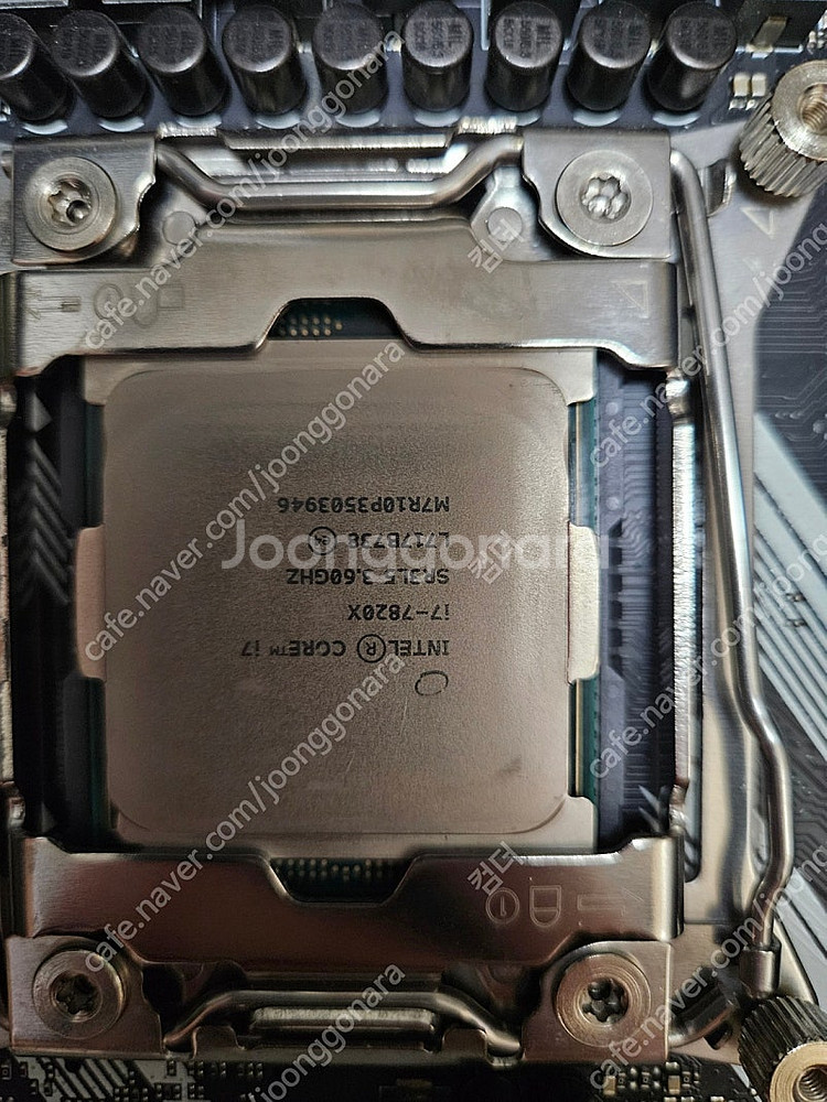 i7 7820x cpu+x299+ddr432gb+옵테인...--2