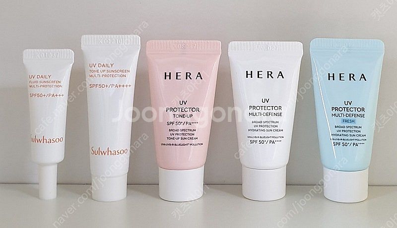 상백 헤라 톤업선크림 설화수 샘플 프로텍터 멀티디펜스 ...--0