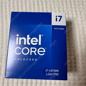 인텔 i7-14700k 팝니다