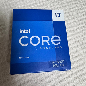 인텔 i7-13700k 팝니다