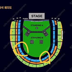 [지정석P]오아시스 내한 콘서트10/21) 지정석P 명당 2연석 양도