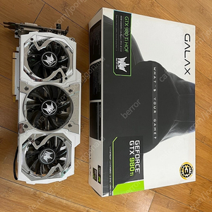 [SELL] 갤럭시 HOF 980 Ti 판매합니다.