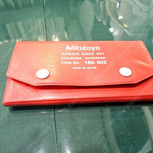 Radius gage set(풀세트) 미츠도요