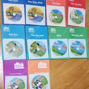 primary phonics1~5 (책48권, cd10장 )