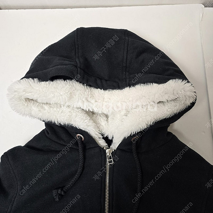 무스너클 클래식 버니 퍼탈착 후드집업 블랙(M)--2