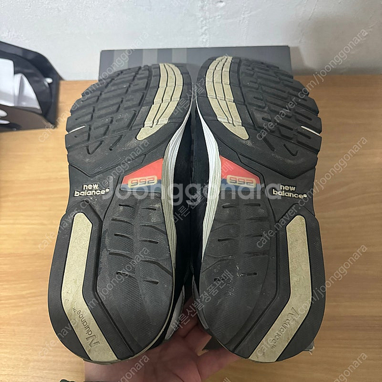 뉴발란스 992 M992EB 블랙그레이 285 판매합니...--5
