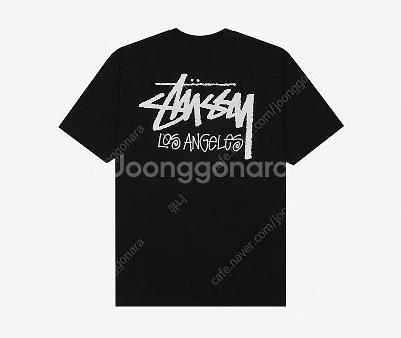 stussy 스투시 로스앤젤레스 로고 반팔--1
