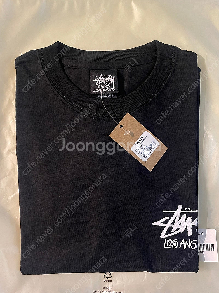 stussy 스투시 로스앤젤레스 로고 반팔--2