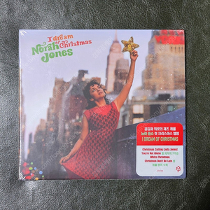 노라존스 크리스마스 앨범 I Dream of Christmas CD 미개봉 새상품