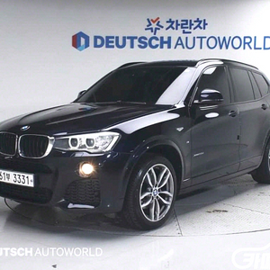 X3 (F25) xDrive 20d M 에어로다이나믹 2017 년 중고시세 착한가격에 상태좋은차량