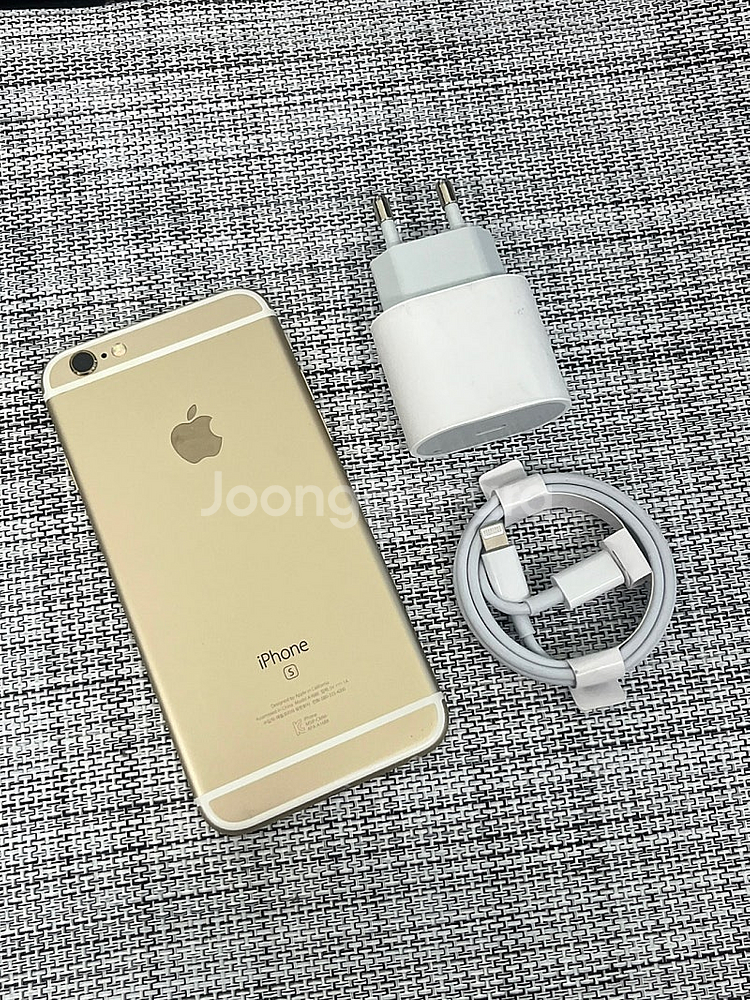 (자급제)아이폰6S 64G 골드 깔끔한 가성비폰 실사용...--1