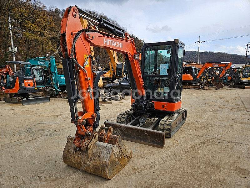 중고미니굴삭기 히타치 ZX35캐빈 코끼리집게 중고미니포...--2