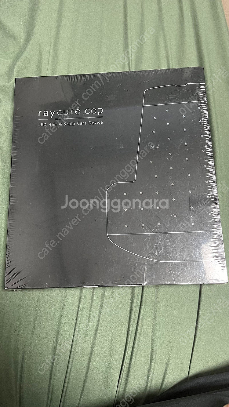 금호전기 레이큐어캡 탈모관리기 미개봉--0