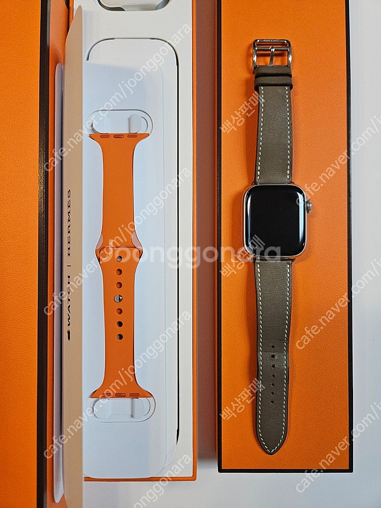 애플워치 6세대 에르메스 41mm, 에토프 싱글투어 판...--2