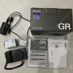 RICOH GR3 , 리코gr3 12월3일 매장정품, 9장 촬영, 디지털카메라