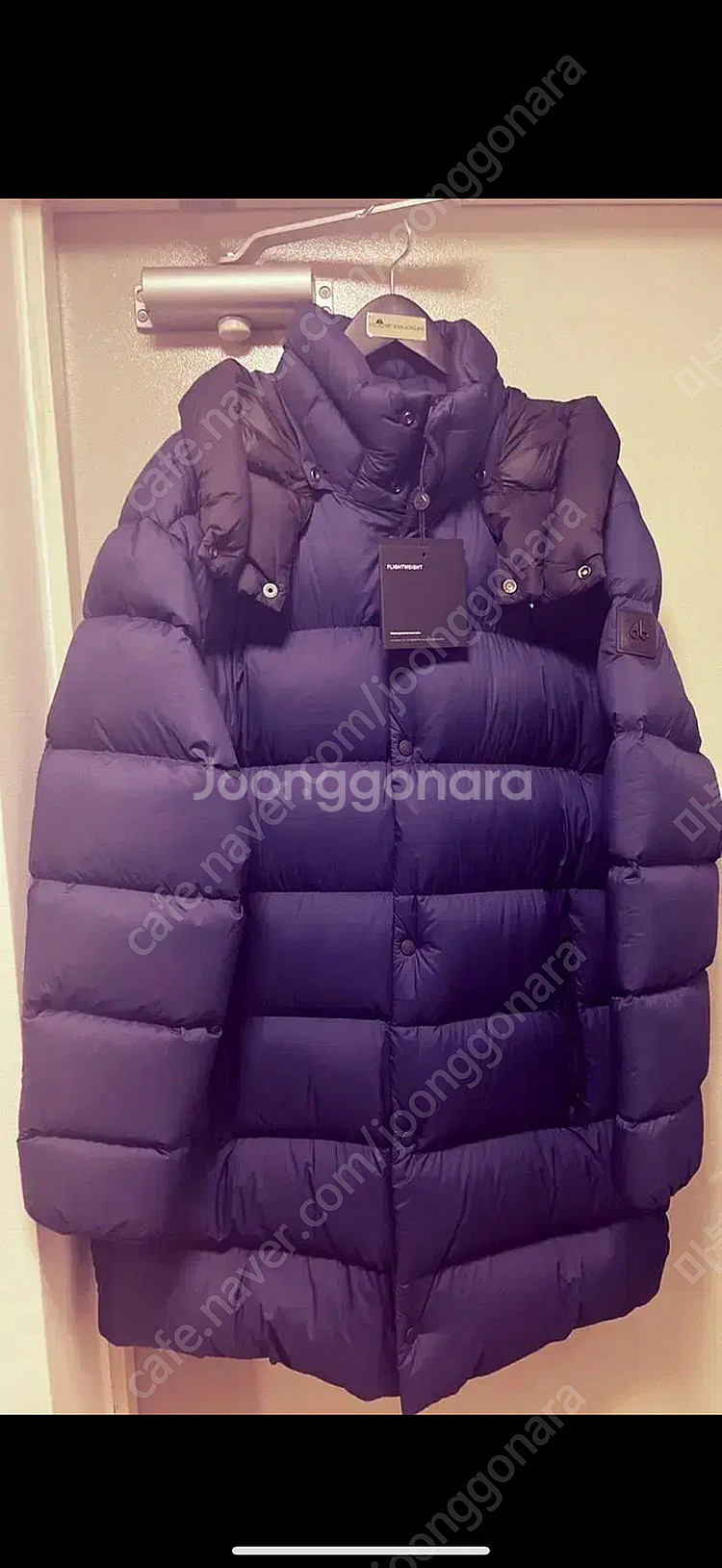 무스너클 패딩 다크 사파이어 XL 미시착 새상품 정가이...--1