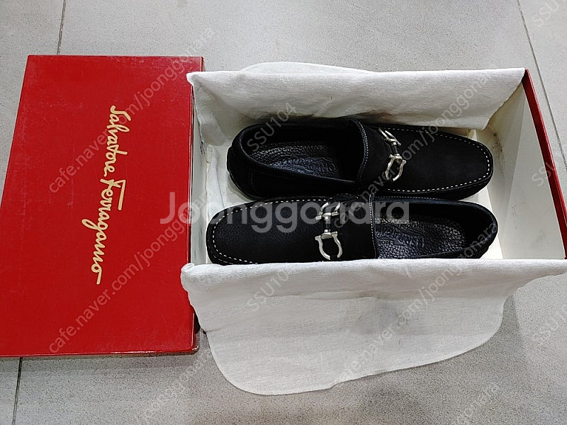 페라가모 Ferragamo CORDOBA2 NERO NABUCK 로퍼--2