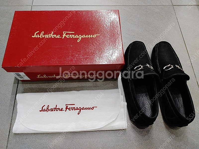 페라가모 Ferragamo CORDOBA2 NERO NABUCK 로퍼--3