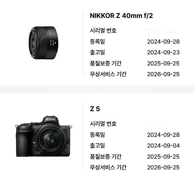니콘 Z5, 40mm/F2--2