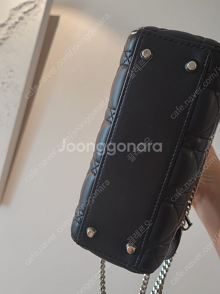 디올레이디백 미니 블랙은장 램 가격조정 최종--1