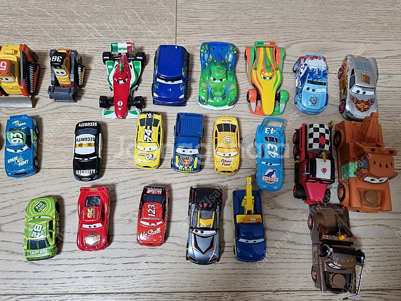 (3만) 픽사 영화 카스(Cars) 캐릭터 자동차 장난...--2