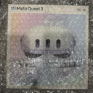 메타퀘스트3 512G + 정품가방 미개봉