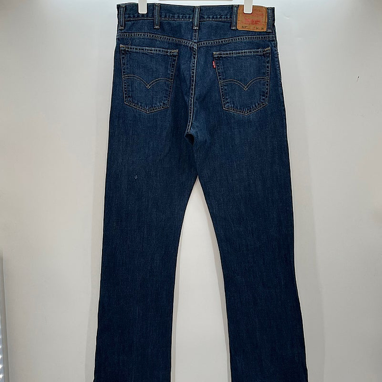 (33인치)빈티지 리바이스 517 청바지 le394 폴로 칼하트 나이키 아디다스 발렌시아가 마르지엘라 버버리 보테가... 이미지