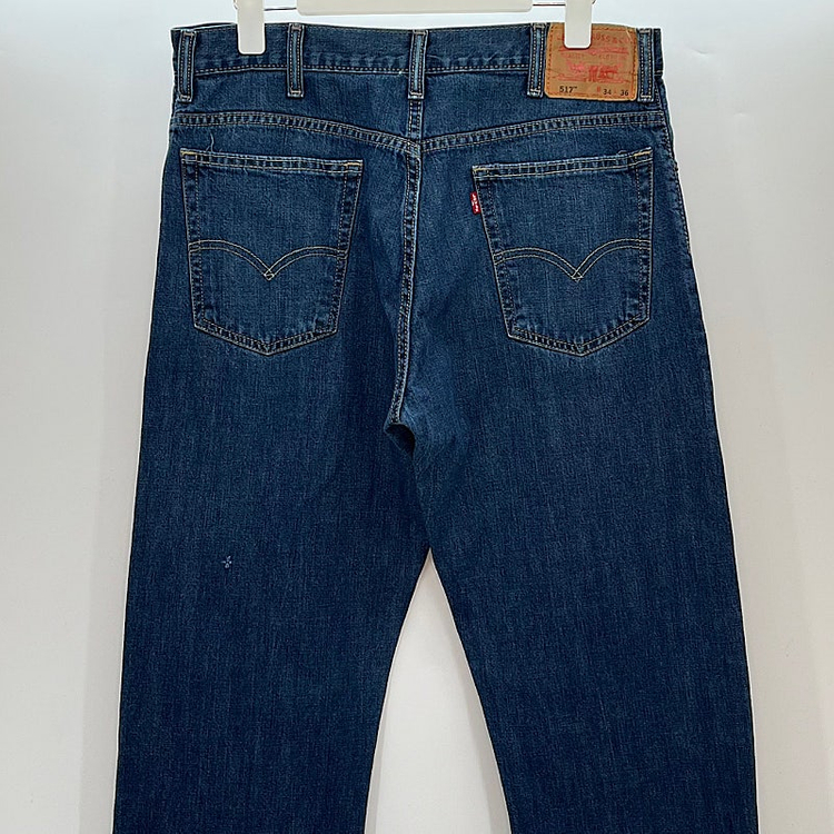 (33인치)빈티지 리바이스 517 청바지 le394 폴로 칼하트 나이키 아디다스 발렌시아가 마르지엘라 버버리 보테가... 이미지