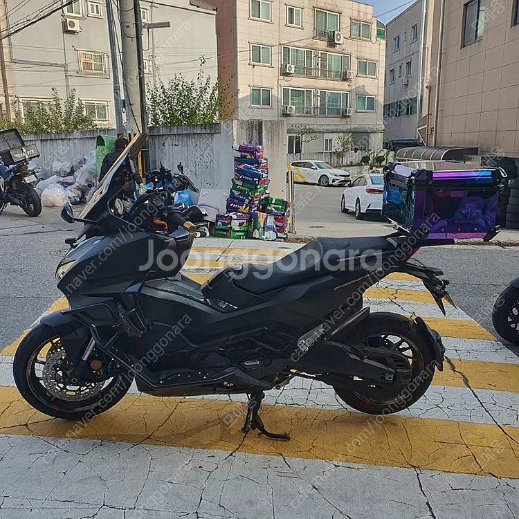21년 혼다 포르자750 짧은키로수 튜닝많음--1