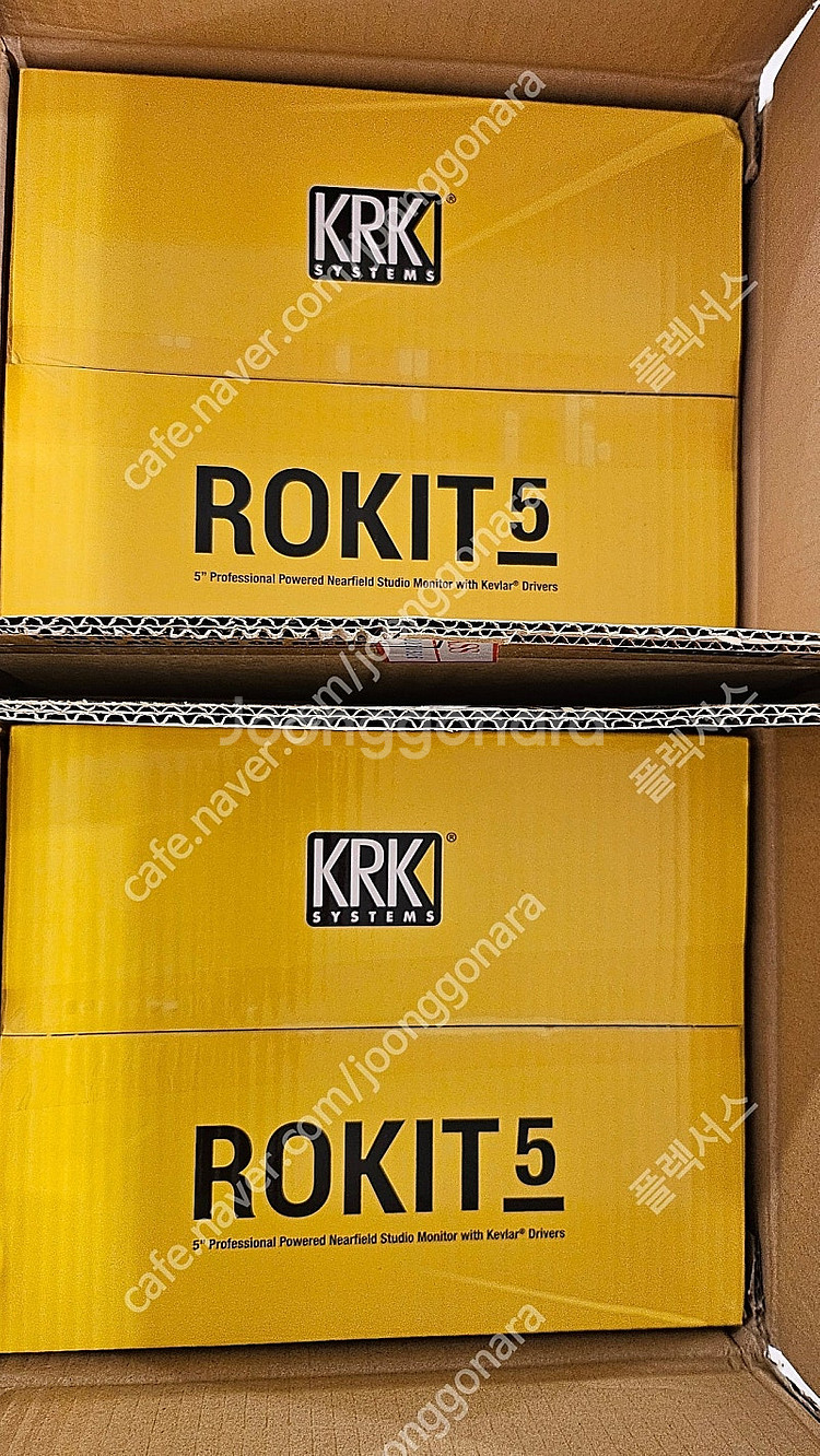 krk rokit5 g4 모니터 스피커 1조 미개봉 새...--0
